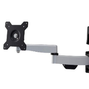 Aavara Ae211 Wall-Mount Lcd / Plasma Arms - Ultra Slim Profile - Aluminum Alloy 2 Arms With 3 Joint +/-15 Tilt +/-90 Swivel Automatic Safety Lock With Expertorque Technology With Smart Cable Management Vesa Wall-Mount : 100x100 / 75x75 Mm ; Dim : 2