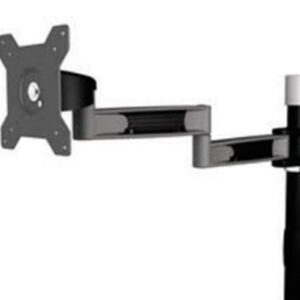 Aavara Tcb41 - Extended Pole - 2 Arms / 3 Joints - Add Extra Lcd For Ti011/Tc011/Ti022/Tc022/Ti110/Tc110/Tc210/Ti210 ; Tc742/Ti742/Tc743/Ti743 - 20 Tilt & Swivel Angle Adjustable 90 Rotation Pivot For Landscape Or Portrait Height Adjustable With E