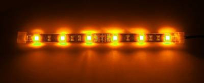 Bitfenix Bfa-Aal-50ok15-Rp Alchemy Aqua Led Strips - With Waterproof Rubber Protection + Tribright Led With Independent Ics For Each Led Bulb Support Daisy-Chain Connect For Mutiple Led Strips - Orange 15 Leds / 50cm