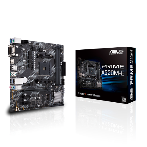 Asus Prime A520m-E - Am4 Motherboard