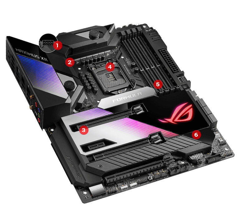 Asus Z490 Rog Maximus 12 Formula Lga1200 Ddr4 Wifi 6 Motherboard