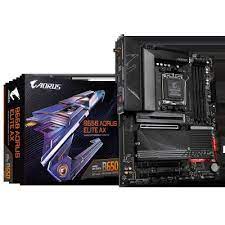 Gigabyte B650 Aorus Elite : Amd Am5 Mb - With 14+2+1 Phase Digital Vrm Aluminum I/O Cover With 8mm Heatpipe Addressable Led Strip Support On-Board Multi-Key Buttons 2x Copper Pcbs Design Mosfet Heatsinks Smartfan6 With 6x Temperature Sensors + 5x Hy