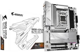 Gigabyte B650 Aorus Elite White Ice Amd am5 Wifi Motherboard