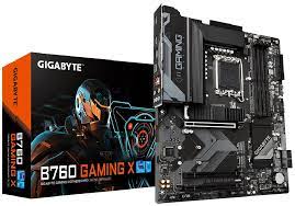 Gigabyte B760 Gaming X Ddr5 : All-In-One Lga1700 Alder Lake Mb - With 8+1+1 Phase Digital Vrm Hybrid Core Optimization Pre-Mounted I/O Shield With Thermal Armor + Rgb Fusion 2.0 With On-Board Rgb Display ( Multi Zones ) Addressable Led Strip Support O