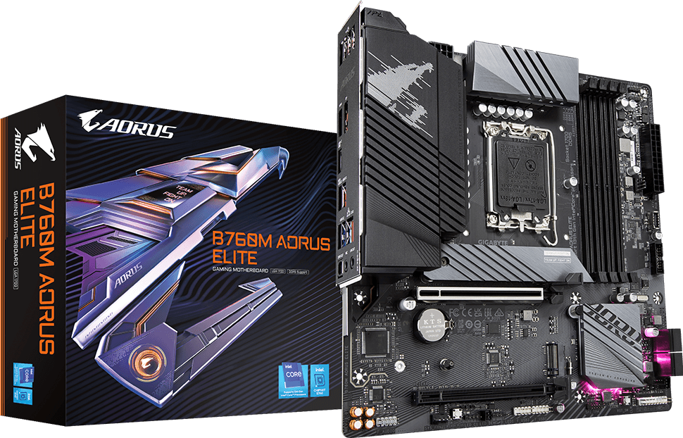 Gigabyte B760m Aorus Elite Ddr5 Motherboard