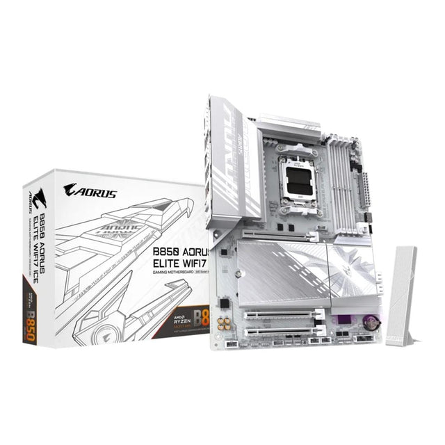 Gigabyte B850 Aorus Elite White Ice Amd Am5 Wifi Motherboard
