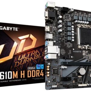 Gigabyte H610m H Ddr4 Lga1700 Motherboard
