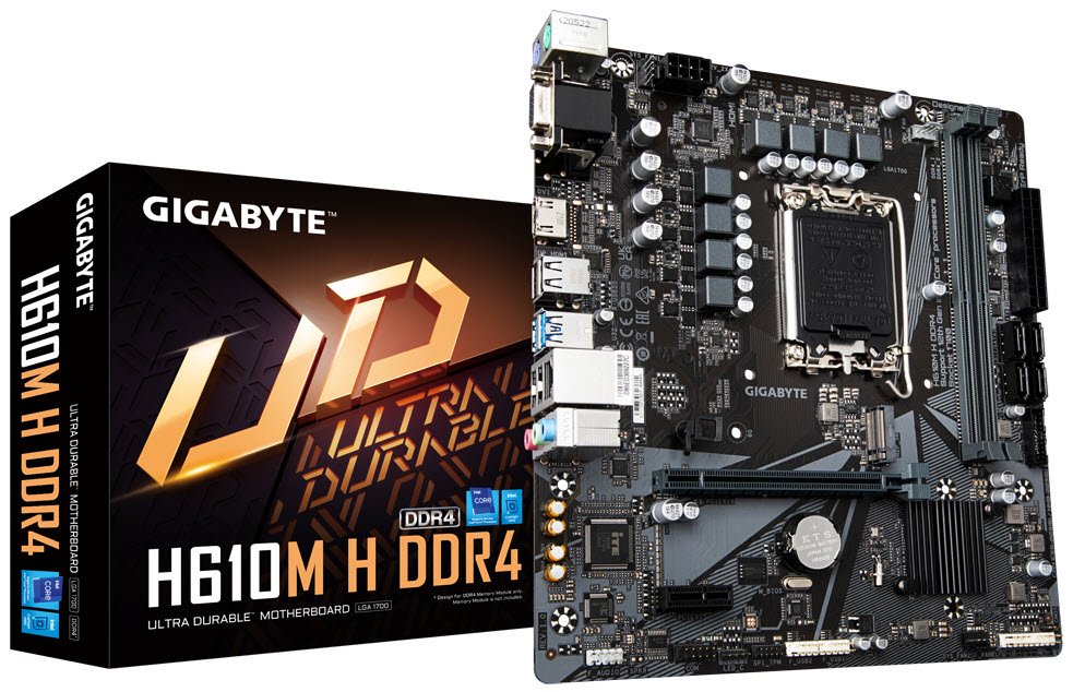 Gigabyte H610m H Ddr4 Lga1700 Motherboard