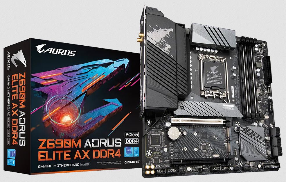 Gigabyte Z690 Aero G Wifi ddr4 lga1700 Motherboard