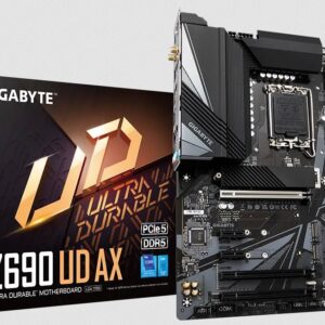 Gigabyte Z690 Aorus Pro Ddr5 + Wifi : All-In-One Lga1700 Mb - With 12+1+2 Phase Digital Vrm Hybrid Core Optimization Pre-Mounted I/O Shield With Thermal Armor + Rgb Fusion 2.0 With On-Board Rgb Display ( Multi Zones ) Addressable Led Strip Support On