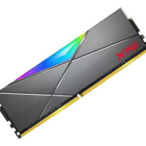 Adata Ax4u3200716g16a-St50 / Ax4u320016g16a-St50 Rgb D50 - 16gb X1 Solid Constructed Metal Heatsink ( 133.35x40x8mm ) 10-Layer Pcb Support Intel + Amd Xmp ( Extreme Memory Profiles ) Ddr4-3200 ( Pc4-25600) Cl16 1.35v - 288pin - Lifetime Warranty