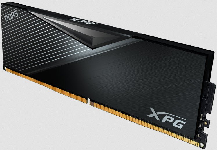 Adata Ax5u5200c3816g-Clabk - 16gb Ddr5-5200 Lancer Tall Heatsink Cl38 - 288pin 38.4gb/Sec Memory Bandwidth Built-In Ecc 1.25v With Built-In Power Management Ic - Lifetime Warranty - Retail Pack