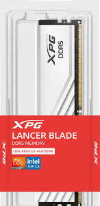 Adata Ax5u5600c4616g Ddr5 5600mhz Blade White Gaming Memory Module