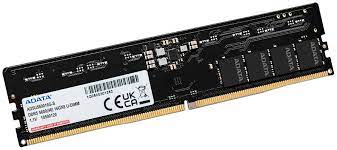 Adata Ad5u560016g - 16gb Ddr5-5600 Value Cl46 - 288pin 38.4gb/Sec Memory Bandwidth Built-In Ecc 1.1v With Built-In Power Management Ic - Lifetime Warranty - Retail Pack