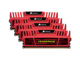Corsair Cmz16gx3m4a2400c9r Vengeance With Red Heatsink 4gb X 4 Kit - Support Intel Xmp ( Extreme Memory Profiles ) Ddr3-2400 Cl9 1.65v - 240pin - Lifetime Warranty