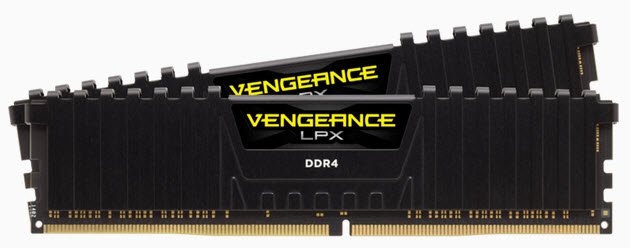 Corsair Cmu32gx4m2a2666c16r Vengeance Led ( Red Led ) - Black Heatsink 16gbx2 Dual Kit - With 8-Layer Pcb Support Intel Xmp ( Extreme Memory Profiles ) Ddr4-2666 ( Pc4-21300) Cl16 1.2v - 288pin - Lifetime Warranty