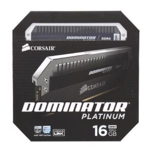 Corsair Dominator Platinum with Dhx Technology (Cmd8gx4m2b3000c15) 8gb (2x4gb) DDR4 3000mhz CL15 Desktop Gaming Memory Module Kit