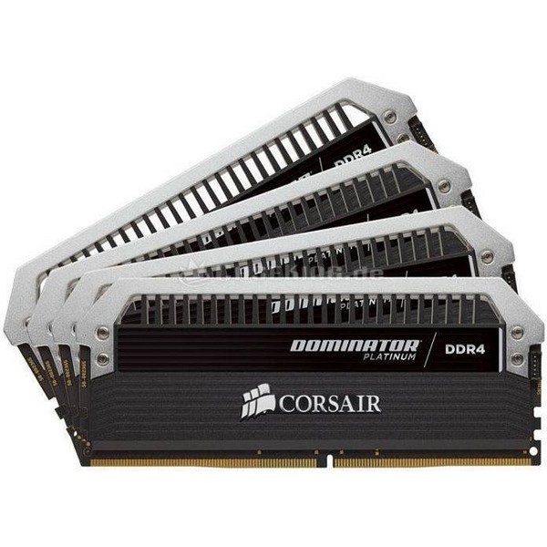 Corsair Dominator Platinum (Cmd32gx4m4a2666c16) 32gb (4 x 8gb) Ddr4 2666mhz Cl16 Desktop Gaming Memory Module Kit