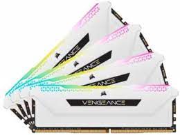 Corsair Cmh32gx4m4d3600c18w Vengeance Rgb Pro Sl ( 44.8mm Low-Profile + Dynamic Multi-Zone Rgb With 10 Leds Per Module ) - White Heatsink 8gbx 4 Kit - 8-Layer Pcb Ddr4-3600 ( Pc4-28800) Cl18 1.35v - 288pin - Lifetime Warranty