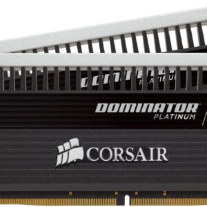 Corsair Cmd16gx4m2e4000c19 Dominator Platinum + Fan ( Corsair Cmdaf Dominator Airflow Platinum Led Memory Cooler ) With Dhx Technology + With White Led Light Bar + Dhx Pro / Corsair Link With 8-Layer Pcb 8gb X 2 Kit - Support Intel Xmp ( Extreme Memor