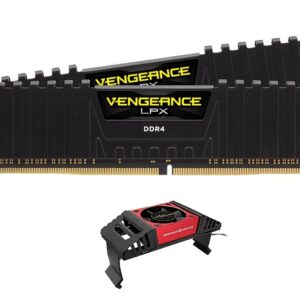 Corsair Cmk16gx4m2f4133c19 / Cmk16gx4m2k4133c19 Vengeance Lpx With Black Low-Profile Heatsink + Vengence Airflow Memory Cooler With 8-Layer Pcb 8gb X 2 Kit - Support Intel Xmp ( Extreme Memory Profiles ) Ddr4-4133 ( Pc4-33099) Cl19 1.35v - 288pin -