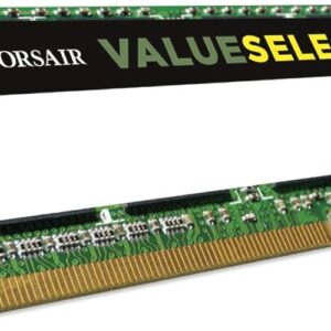 Corsair Cmso4gx3m1c1600c11 Valueselect 4gb So-Dimm 204 Pin - Ddr3l-1600 Cl11 1.35v / 1.5v Dual Voltage - Lifetime Warranty