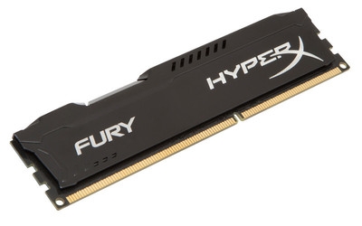 Kingston Hyper-X Fury Hx318c10fb/4 / Fury Beast Kf318c10bb/4 With Asymmetrical Black Heatsink 4gb Ddr3-1866 Cl10 1.5v - 240pin - Lifetime Warranty