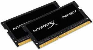 Kingston Hx432s20ib/16 / Hx432s20ib2/16 / Kf432s20ib/16 Ddr4 Nb So-Dimm Hyperx Impact Black 3200 (Pc4-25600) 16gb Single Rank X8 Cl20 - 260pin 1.2v - Lifetime Warranty - Retail Pack