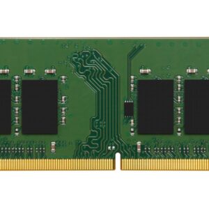 Kingston Kvr32s22s8/8 / Kvr32s22s6/8 Ddr4 Nb So-Dimm 8gb Valueram 3200 (Pc4-25600) Cl22 - 260pin 1.2v - Lifetime Warranty - Retail Pack