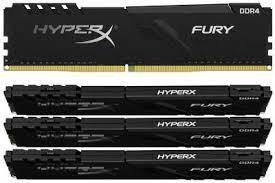 Kingston Hyper-X Fury Hx430c15fb3k4/64 / Fury Beast Kf430c15bb1k4/64 - Ddr4-3000 ( Pc4-24000) With Asymmetrical Heatsink Cl15 16gb X 4 Kit - Support Intel Xmp ( Extreme Memory Profiles ) 1.35v - 288pin - Lifetime Warranty