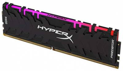 Kingston Hyper-X Predator Rgb Hx432c16pb3a/16 / Fury Renegade Rgb Kf432c16rb1a/16 - Ddr4-3200 ( Pc4-25600) With Tall Heatsink Cl16 16gb - Support Intel Xmp ( Extreme Memory Profiles ) 1.35 - 288pin - Lifetime Warranty