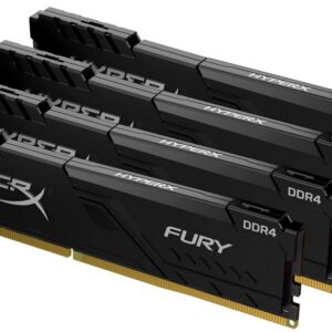 Kingston Hyper-X Fury Hx436c18fb4k4/64 / Fury Beast Kf436c18bbk4/64 Ddr4-3600 ( Pc4-28800) With Asymmetrical Heatsink Cl18 16gb X 4 Kit - Support Intel Xmp ( Extreme Memory Profiles ) 1.35v - 288pin - Lifetime Warranty