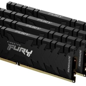 Kingston Fury Renegade/Predator Kf436c16rb1k4/64 Ddr4-3600 ( Pc4-28800) With Tall Heatsink Cl16 16gb X 4 Kit - Support Intel Xmp ( Extreme Memory Profiles ) 1.35v - 288pin - Lifetime Warranty