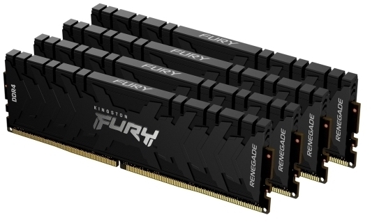 Kingston Fury Renegade/Predator Kf436c16rb1k4/64 Ddr4-3600 ( Pc4-28800) With Tall Heatsink Cl16 16gb X 4 Kit - Support Intel Xmp ( Extreme Memory Profiles ) 1.35v - 288pin - Lifetime Warranty