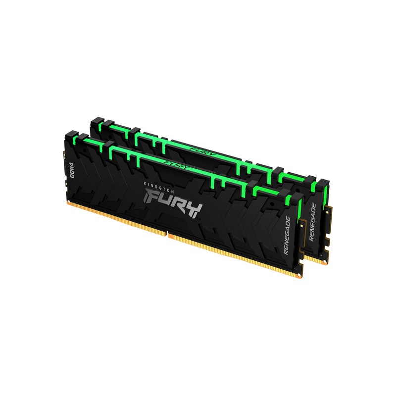 Kingston Fury Renegade Rgb / Predator Rgb Kf436c16rb1ak2/32 Ddr4-3600 ( Pc4-28800) With Tall Heatsink Cl17 16gb X 2 Kit - Support Intel Xmp ( Extreme Memory Profiles ) 1.35 - 288pin - Lifetime Warranty