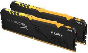Kingston Hx424c15fb3k2/64 Ddr4-2400 ( Pc4-19200) Hyper-X Fury With Black Asymmetrical Heatsink Cl15 32gb X 2 Kit - Support Intel Xmp ( Extreme Memory Profiles ) 1.2v - 288pin - Lifetime Warranty