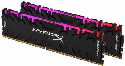 Kingston Hyper-X Predator Rgb Hx432c16pb3ak2/64 / Fury Renegade Rgb Kf432c16rbak2/64 - Ddr4-3200 ( Pc4-25600) With Tall Heatsink Cl16 32gb X 2 Kit - Support Intel Xmp ( Extreme Memory Profiles ) 1.35 - 288pin - Lifetime Warranty