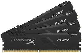 Kingston Hx434c17fb3k4/128 Ddr4-3466 ( Pc4-27666) Hyper-X Fury With Asymmetrical Heatsink Cl17 32gb X 4 Kit - Support Intel Xmp ( Extreme Memory Profiles ) 1.2v - 288pin - Lifetime Warranty
