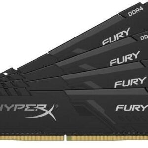 Kingston Hyper-X Fury Hx436c18fb3k4/128 / Fury Beast Kf436c18bbk4/128 Ddr4-3600 ( Pc4-28800) With Asymmetrical Heatsink Cl18 32gb X 4 Kit - Support Intel Xmp ( Extreme Memory Profiles ) 1.2v - 288pin - Lifetime Warranty
