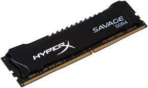Kingston Hx428c14sb/4 / Hx428c14sb2/4 - Ddr4-2800 ( Pc4-22400) Hyper-X Savage With Asymmetrical Die-Cast Aluminium Heatsink Cl14 4gb - Support Intel Xmp ( Extreme Memory Profiles ) 1.35v - 288pin - Lifetime Warranty
