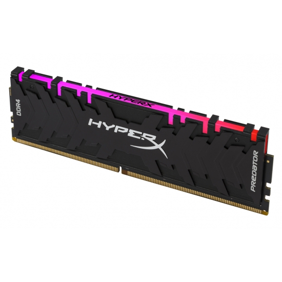 Kingston Hyper-X Predator Rgb Hx432c16pb3a/8 / Fury Renegade Rgb Kf432c16rba/8 - Ddr4-3200 ( Pc4-25600) With Tall Heatsink Cl16 8gb Kit - Support Intel Xmp ( Extreme Memory Profiles ) 1.35 - 288pin - Lifetime Warranty