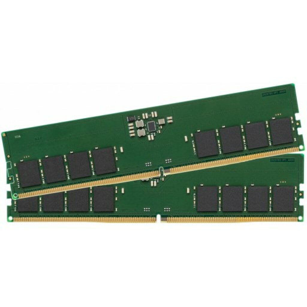 Kingston Kvr48u40bs8k2-32 - Ddr5-4800 (Pc5-38400) Value 16gb X2 Dual Kit Cl40 - 288pin Single Rank 38.4gb/Sec Memory Bandwidth Built-In Ecc 1.1v With Built-In Power Management Ic - Lifetime Warranty - Retail Pack