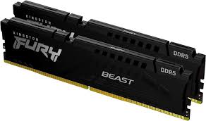 Kingston Fury Beast Black KF552C40BB?K2-64 64gb (2x 32gb) Ddr5 5200mhz CL40 1.25v 288pin Desktop Gaming Memory Module