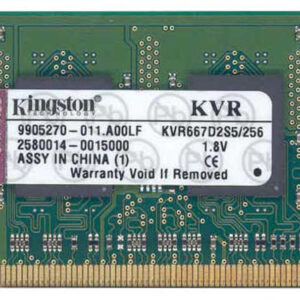 Kingston Kvr667d2s5/256 Ddr2 So-Dimm