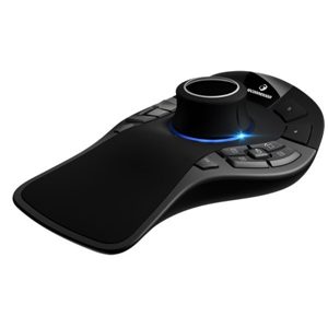 3dconnexion Space Mouse Pro - 3d Mouse/Input Device For 3d Application Pan+Zoom+Rotate The 3d Model Integrated Keypad With Palmrest - Upto 15 Programmable Buttons Also Support Unix + Linux