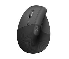 Logitech 910-006473 Lift Vertical Black- Advanced Ergonomic Mouse Rise Design With Natural Handshake Position To Reduce Muscle Strain And Wrist Pressure Pair Up To 3 Devices With Easy-Switch Button Logitech Flow (Copy And Paste Between Devices) Smartw