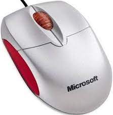 Microsoft Notebook Optical Silver Mouse