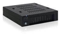 Icydock Mb521sp-B Trayless Mobile Rack Black - For Upto 15mm 2.5" Sata6g /Sas In 3.5" Bay With Power Slide Switch Push And Eject Design With Led - Full Metal Construction