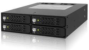 Icydock Tougharmor Mb994sk-1b Mobile Rack Black - For 4x 2.5" ( 15mm ) Sas/Sata6g In 5.25" Bay With 4x Key-Lock For Each Drive Ideal For Upto To Raid 0+1/10/5 In Limited Space Push And Eject Design - Tougharmor Heavy Duty Metal Construction