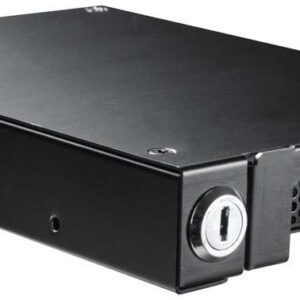 Lian-Li Ex-H32 Black - For 2x 2.5" Sata Hdd/Sdd In 1x3.5" Bay Hot Swappable ( 2x Hdd Together ) Support Raid In 1x 3.5" Bay - Ideal For Raid In Limited Space With Lockable Meshed Front Door With Anti-Vibration Kit - Compatible With Mo